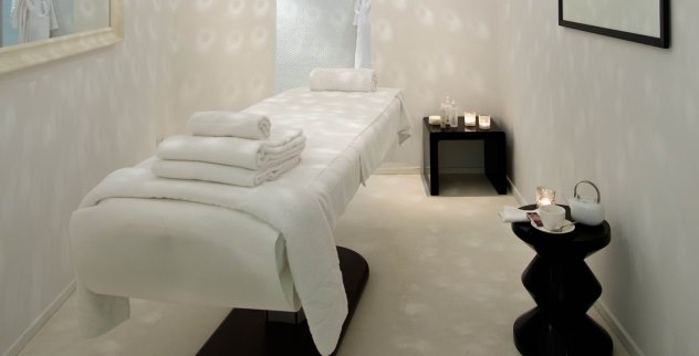 Treatment room at Argentario Golf SPa Resort in Italy 