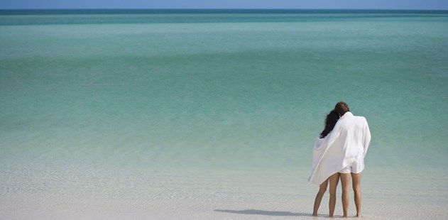 Parrot Cay Beach Couple 2 Header Blog Header