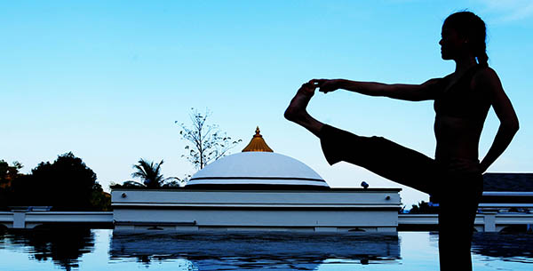 Surfers at Paradis Plage