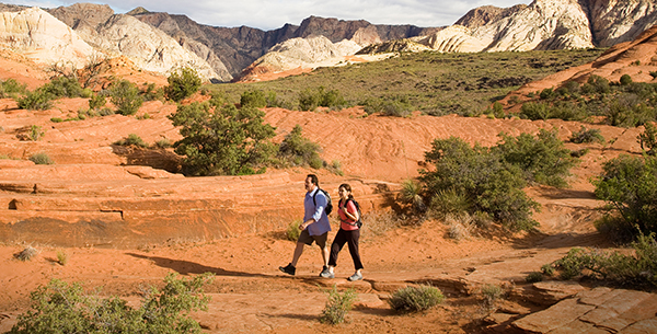 hiking at red mountain