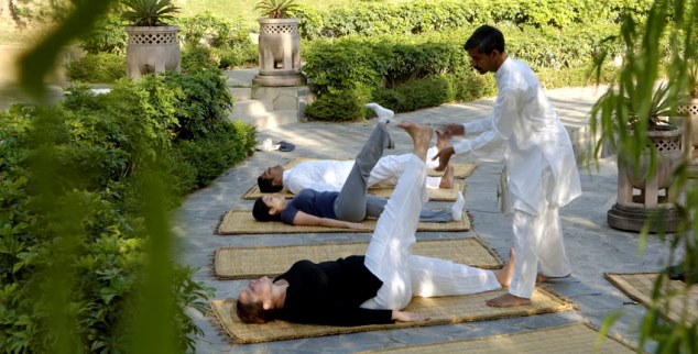 Yoga at Ananda