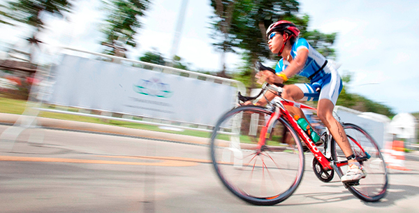 Cycling at Thanyapura
