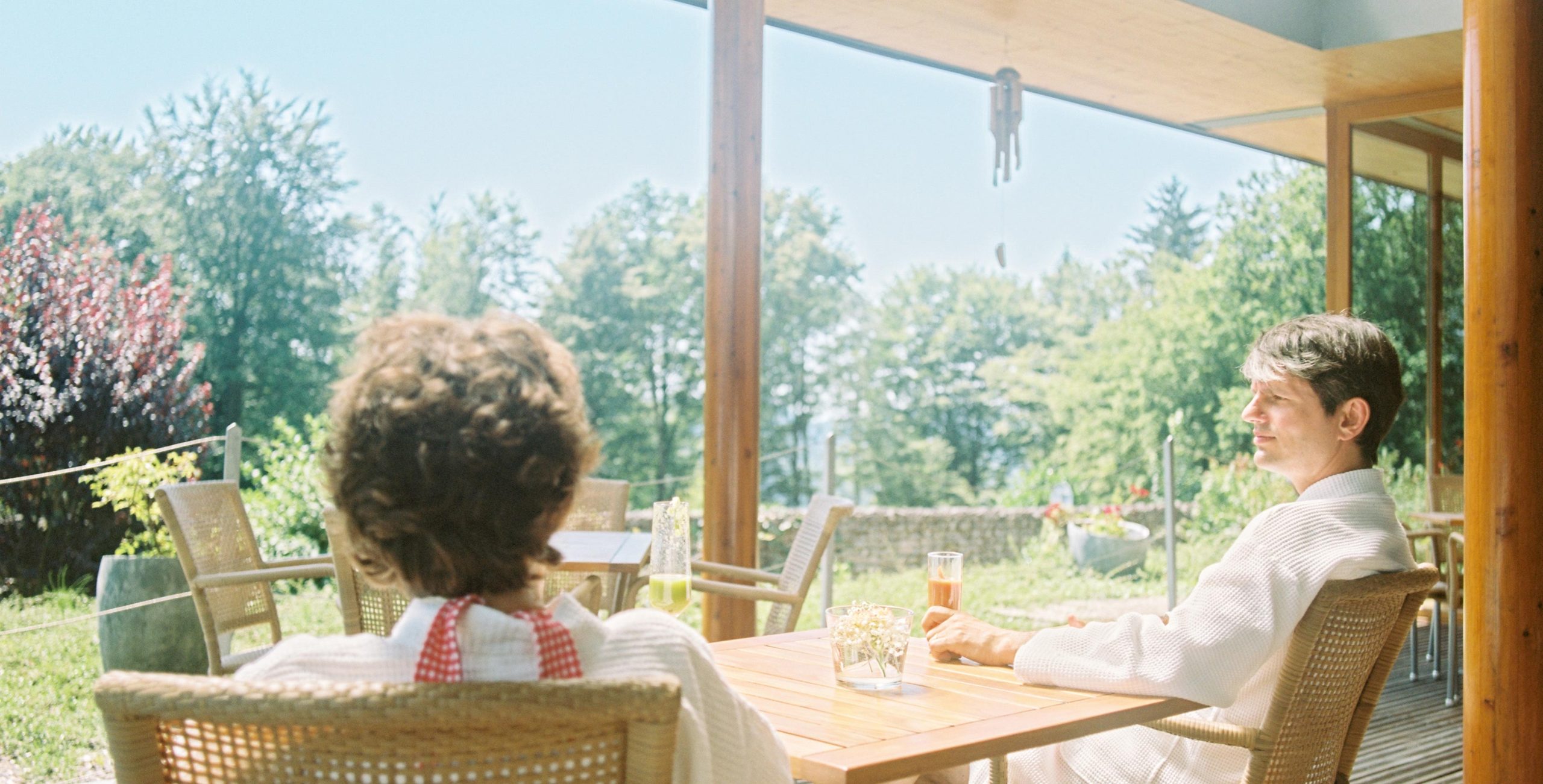 couple in french countryside