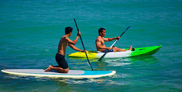 Paddleboard at Amatara