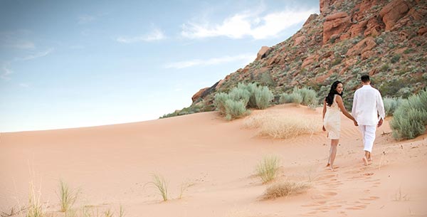 A Walk in the Desert at Red Mountain