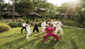 Tai Chil at Kamalaya on Personal Yoga Synergy at Kamalaya