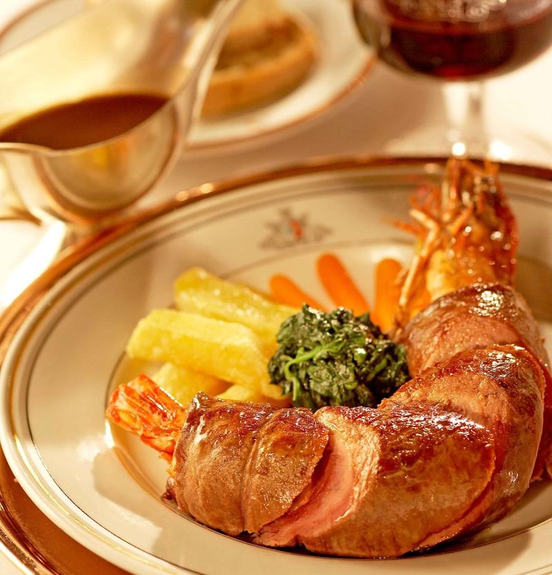 Lamb Entrecote at Palacio Estoril