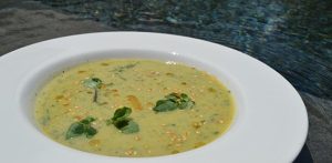 Watercress and Potato Soup by Shanti Maurice