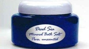 Dead Sea mineral bath salts to help sleep