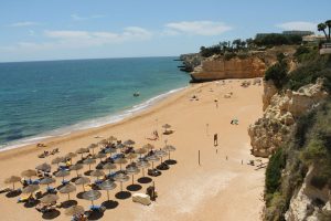 The beach by Vilalara Longevity Thalassa and Medical Spa in Portugal