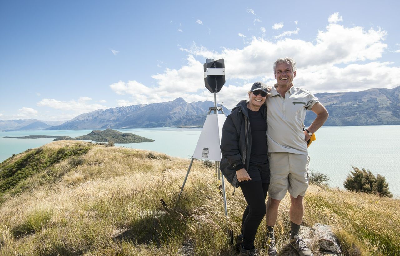 Couple on an adventure retreat at Aro Ha in New Zealand