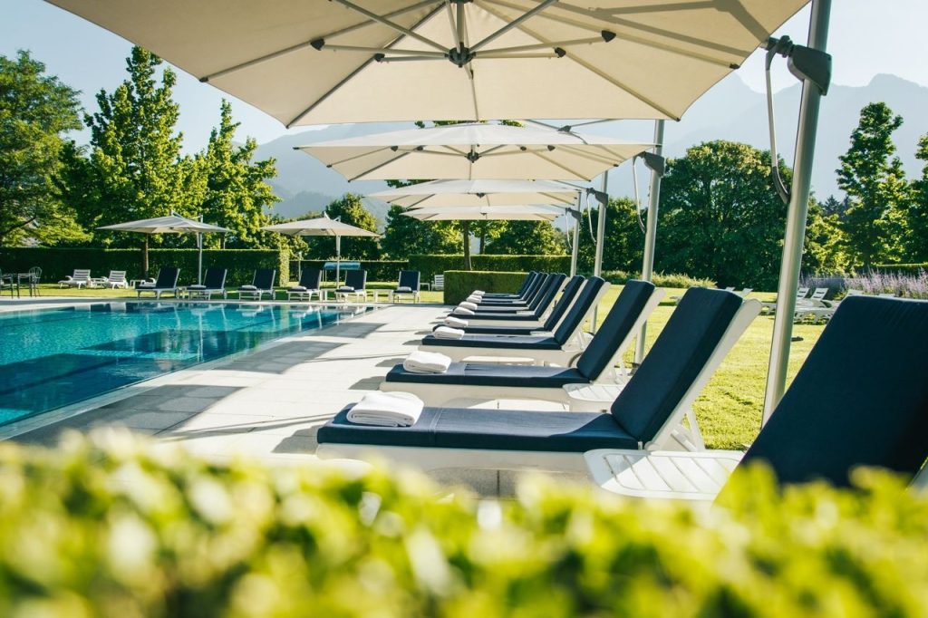 Grand Resort Bad Ragaz Garden Pool 2