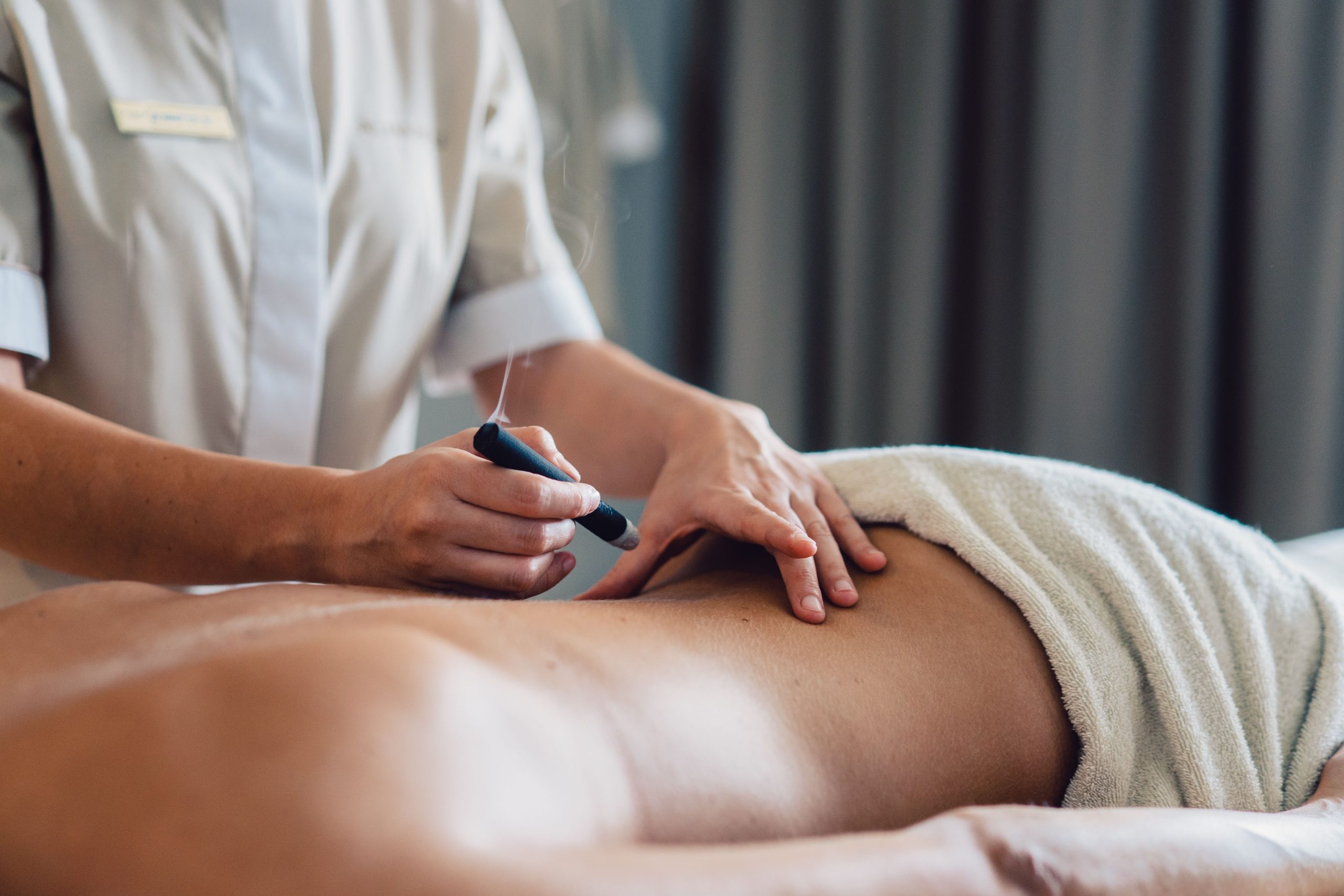 Guest receiving a treatment at Almar Jesolo Resort & Spa in Italy