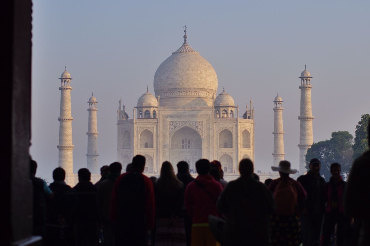 The Taj Mahal in India