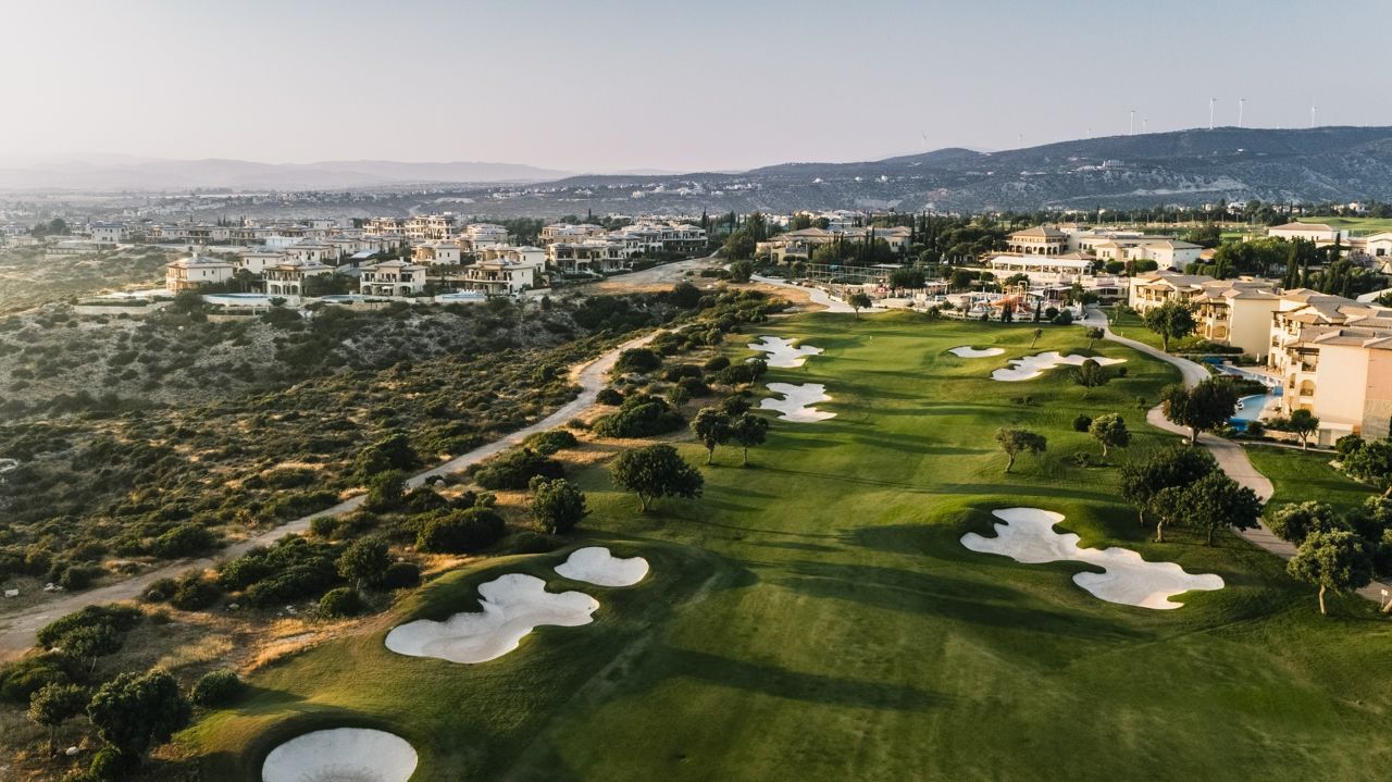 Golf course at Aphrodite Hills