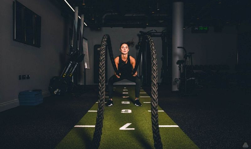 Grantley Hall Exercise Battle Ropes