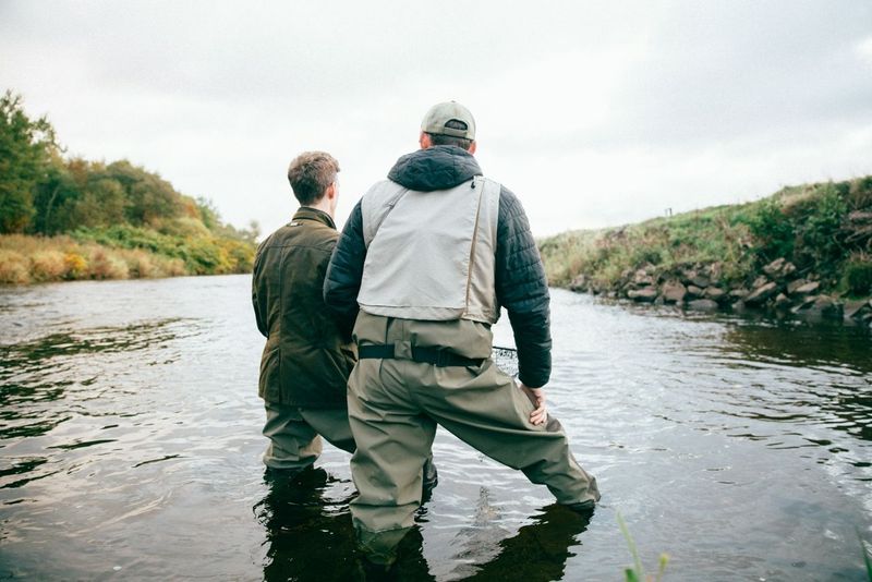 Father and Son fishing, active father's day escape