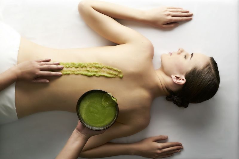 Skin treatment Algotherapy