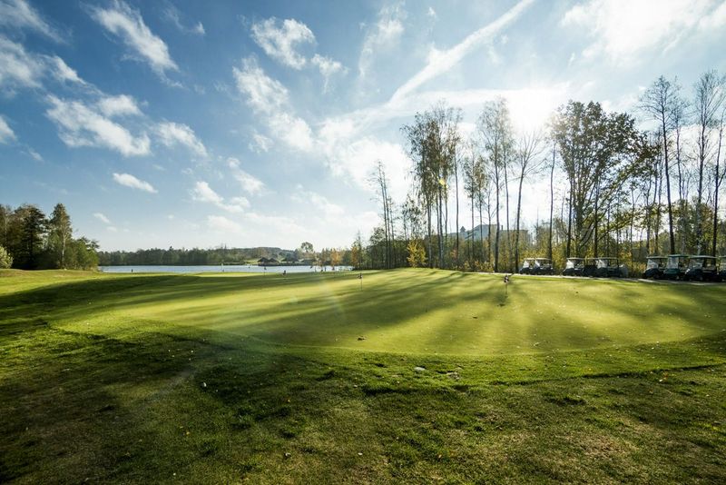 The greens at Vilnius Grand Resort
