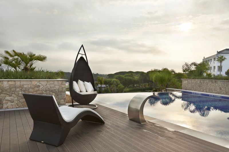 Infinity pool at Conrad Algarve