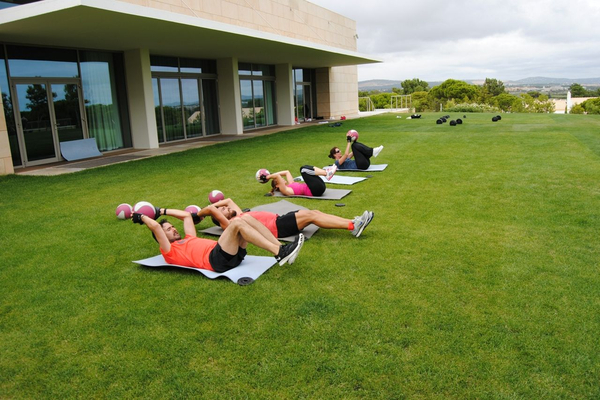 Fitness bootcamp in Epic Sana Algarve, Portugal in Europe