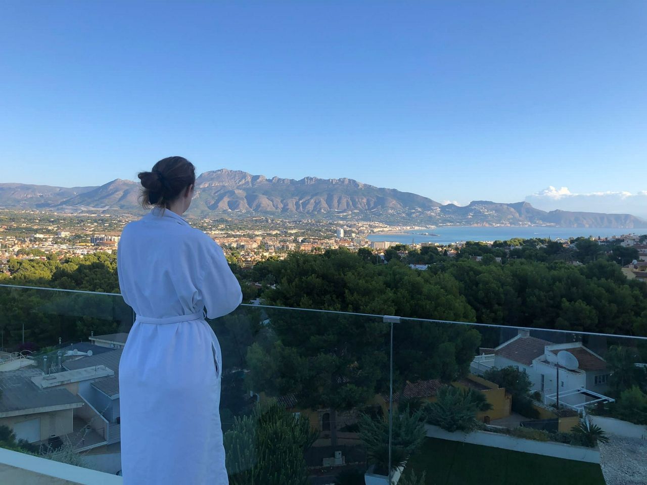 The view from SHA Wellness Clinic Spain