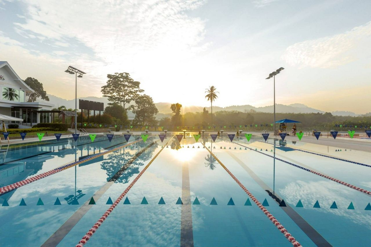 Swimming pool at Thanyapura in Phuket