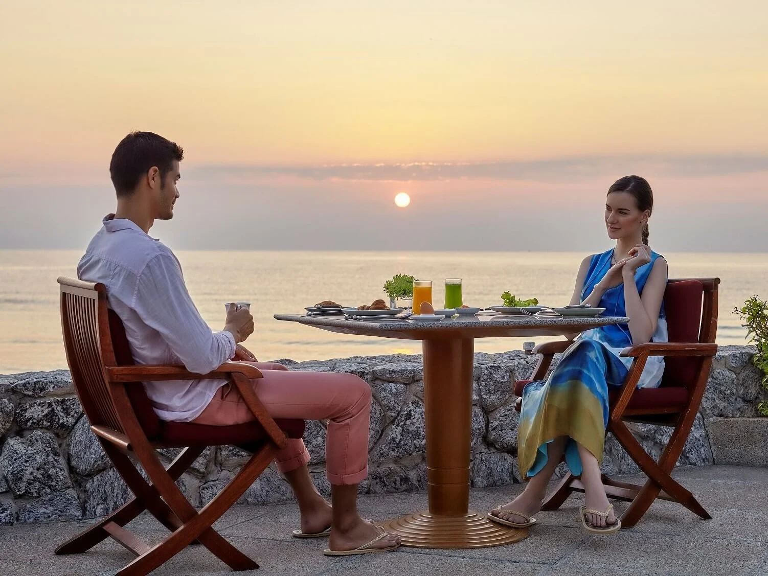 Dining at Chiva Som International Health Resort