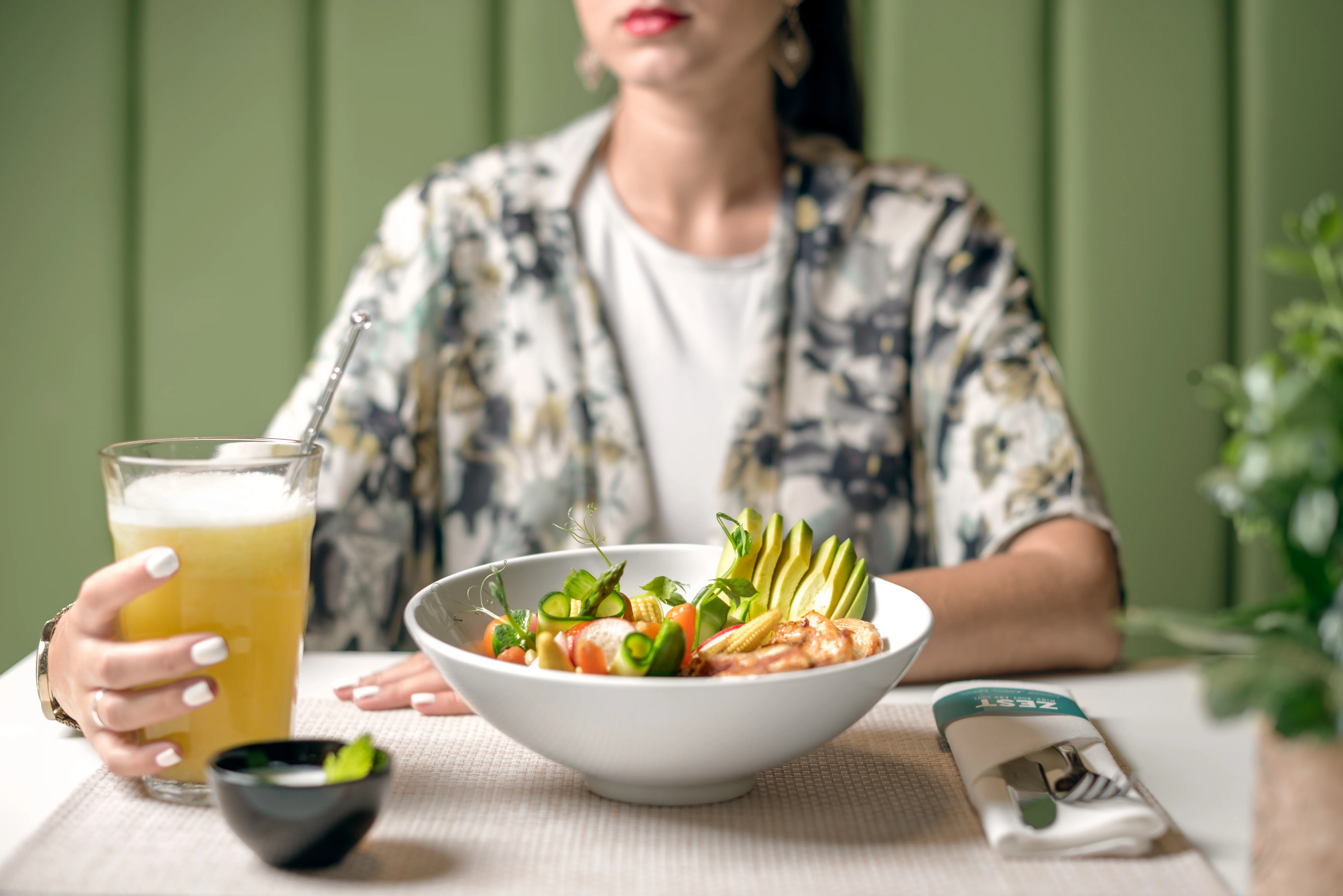 Healthy food at Pine Cliffs