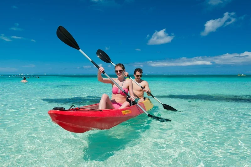 Sea Kayaking at COMO Parrot Cay