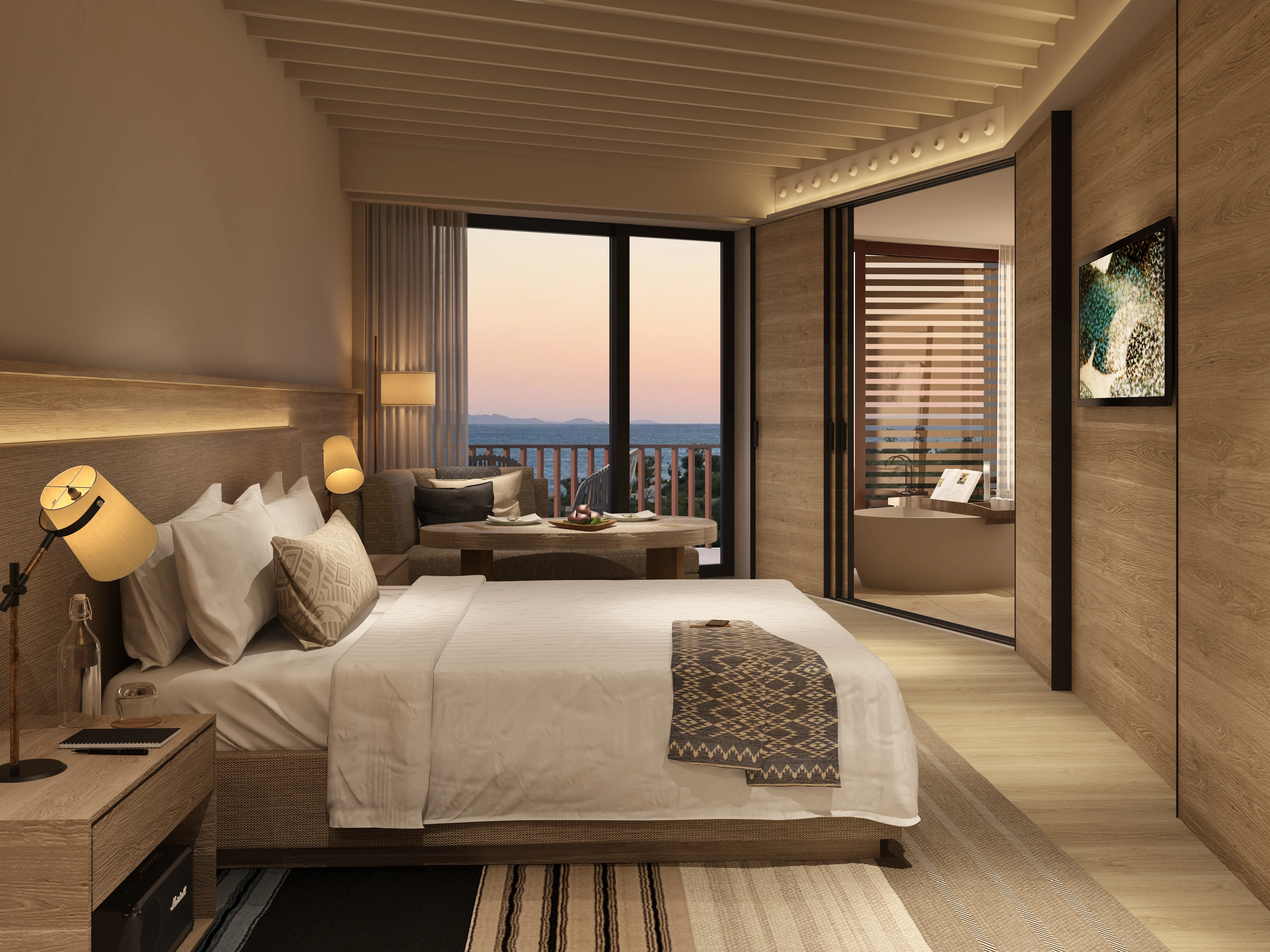 Superior Sea View Room at Six Senses Kaplankaya