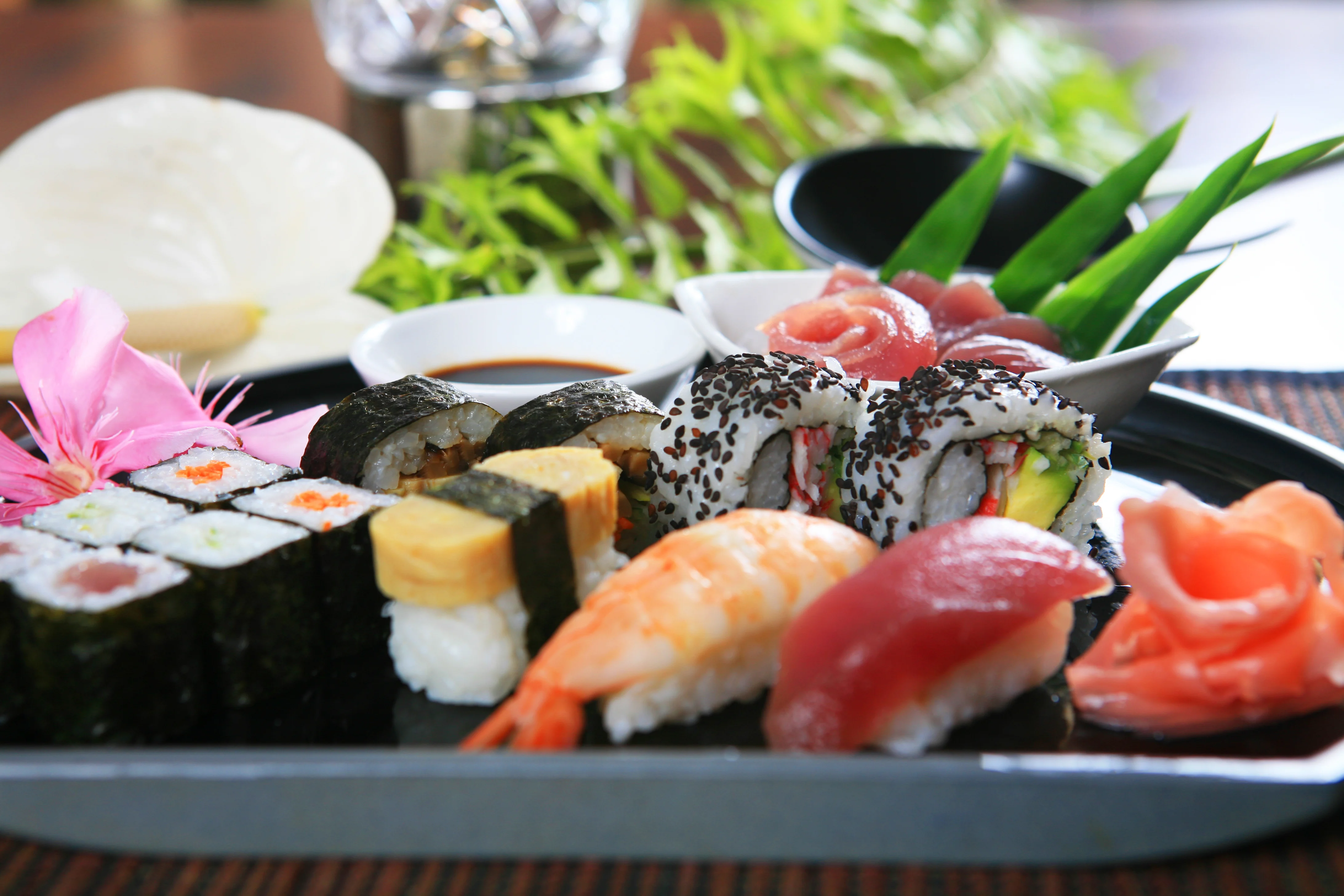 Sushi at The BodyHoliday