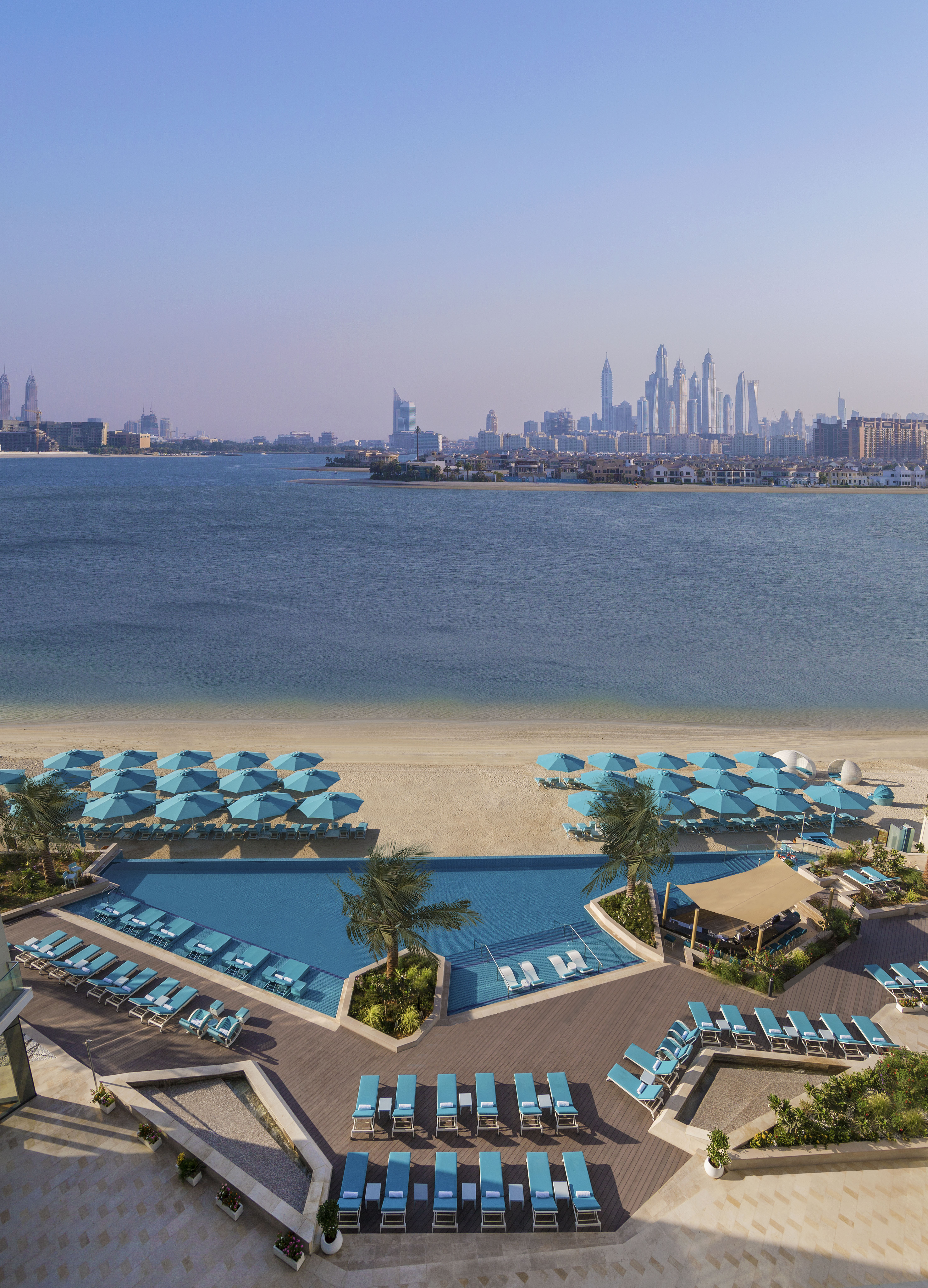 Swimming pool views at Revitalise Enhance Mindfulness & Awareness at The Retreat Palm Dubai'