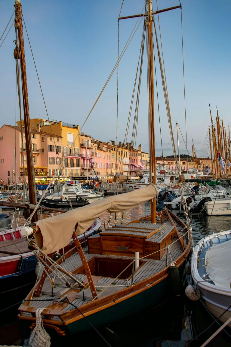 France- St Tropez Old Port